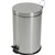 COMPASS ROUND PEDAL BIN 20 LITRE STAINLESS STEEL