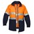PRIME MOVER MJ777 HIVIS JACKET 2TONE 4IN1 WITH VEST REFLECTIVE TAPE ZIP