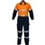 PRIME MOVER MA931 REGULAR WEIGHT COVERALL WITH METAL STUD CLOSURE AND TAPE 2TONE