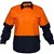 PRIME MOVER MC801 COTTON DRILL SHIRT LONG SLEEVE LIGHTWEIGHT CLOSED FRONT 2TONE