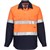 PRIME MOVER MC101 COTTON DRILL SHIRT LONG SLEEVE REGULAR WEIGHT CLOSED FRONT WITH TAPE 2TONE