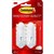 COMMAND ADHESIVE WIRE HOOKS MEDIUM WHITE PACK 2 HOOKS AND 4 STRIPS