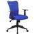 ASHLEY TYPIST CHAIR MEDIUM MESH BACK ARMS ROYAL BLUE