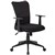 ASHLEY TYPIST CHAIR MEDIUM MESH BACK ARMS BLACK
