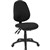 YS DESIGN 08 TYPIST CHAIR HIGH BACK BLACK