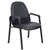 BRONTE VISITORS CHAIR MEDIUM BACK PU BLACK