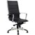 COGRA EXECUTIVE CHAIR HIGH BACK ARMS LEATHER BLACK