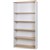 OXLEY BOOKCASE 5 SHELF 900 X 315 X 1800MM OAKWHITE
