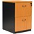 OXLEY FILING CABINET 2 DRAWER 476 X 550 X 715MM BEECHIRONSTONE