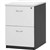 OXLEY FILING CABINET 2 DRAWER 476 X 550 X 715MM WHITEIRONSTONE