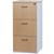 OXLEY FILING CABINET 3 DRAWER 475 X 550 X 1029MM OAKWHITE