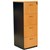 OXLEY FILING CABINET 4 DRAWER 476 X 550 X 1339MM BEECHIRONSTONE