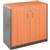 OXLEY STATIONARY CUPBOARD 900 X 900 X 450MM BEECHIRONSTONE