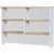 OXLEY HUTCH 1800 X 315 X 1075MM OAKWHITE