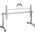 YS DESIGN FLIP TOP TABLE FRAME ONLY SILVER