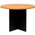 OXLEY ROUND MEETING TABLE 900MM DIAMETER BEECHIRONSTONE