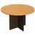 OXLEY ROUND MEETING TABLE 1200MM DIAMETER BEECHIRONSTONE