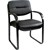 YS DESIGN CLIENT VISITOR CHAIR MEDIUM BACK ARMS PU BLACK