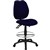 SABINA DRAFTING CHAIR HIGH BACK BLUE